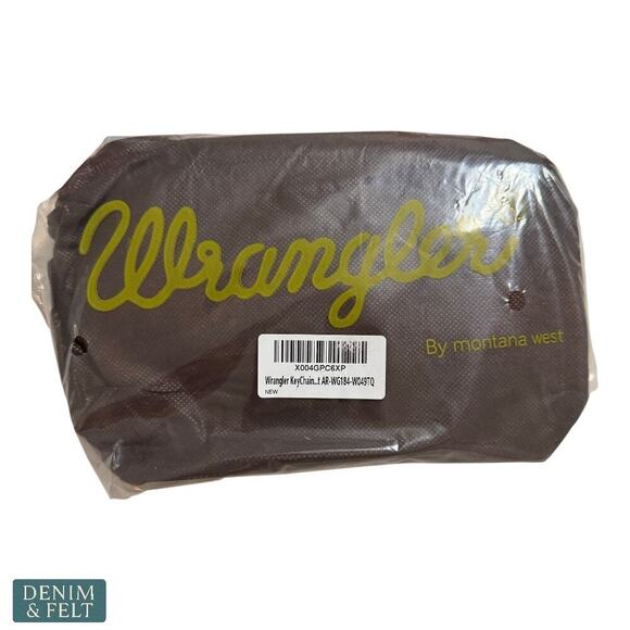 Montana West x Wrangler Turquoise Wristlet Wallet Dual Pouch Card Holder NEW - Picture 6 of 9